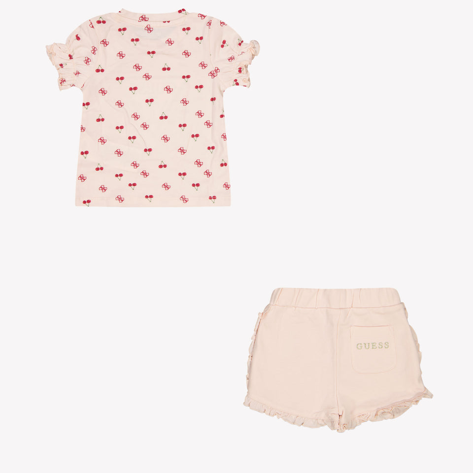 Guess Baby Girls Set in Light Pink