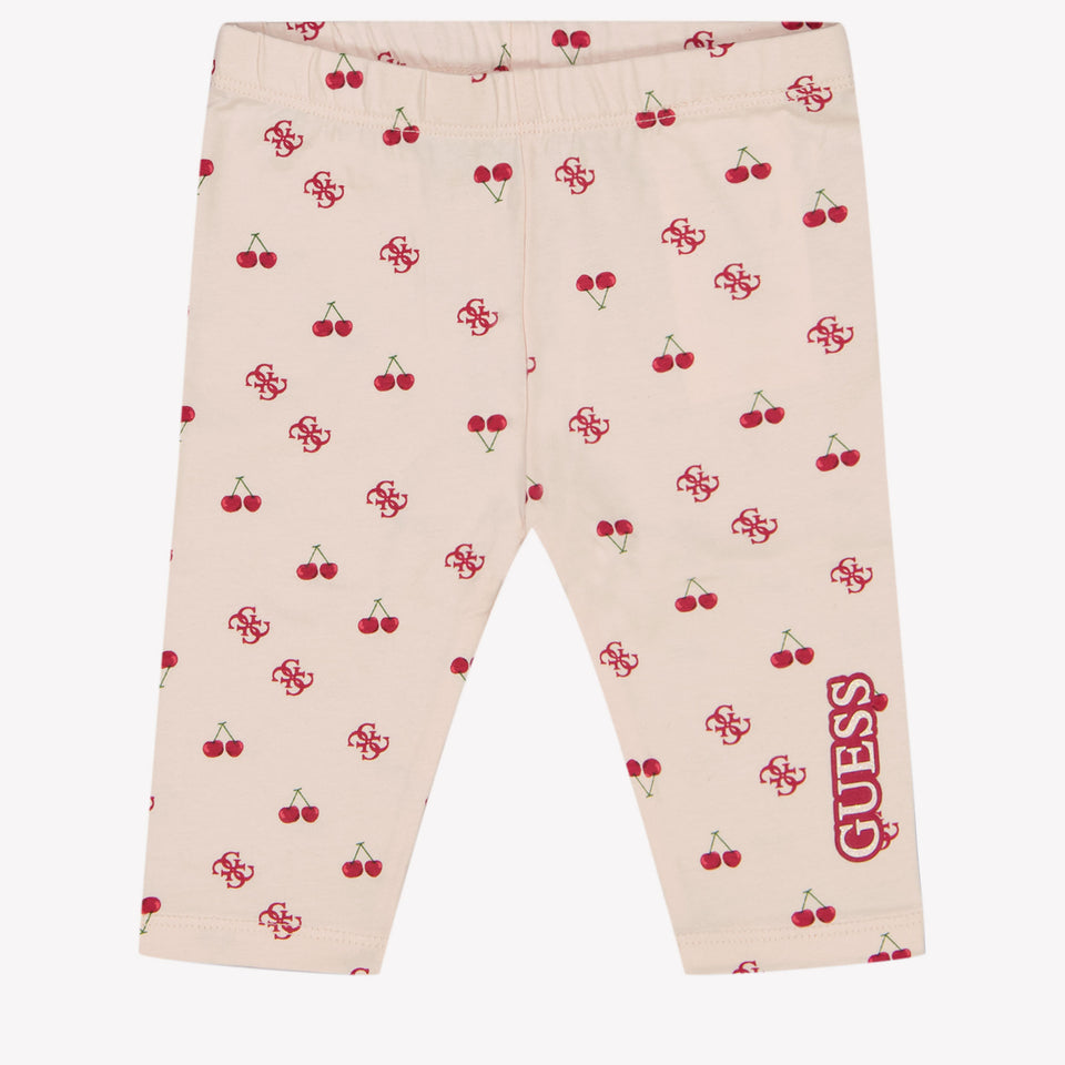 Guess Baby Girls Leggings in Light Pink