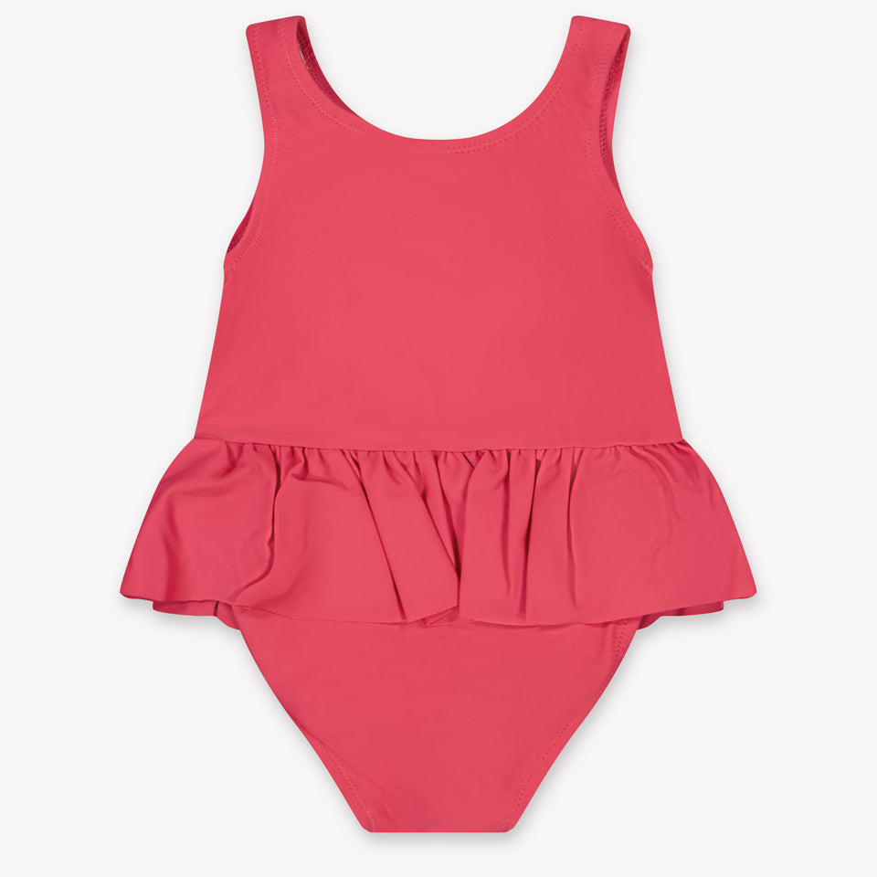 Guess Baby Girls Swimwear In Dark Pink