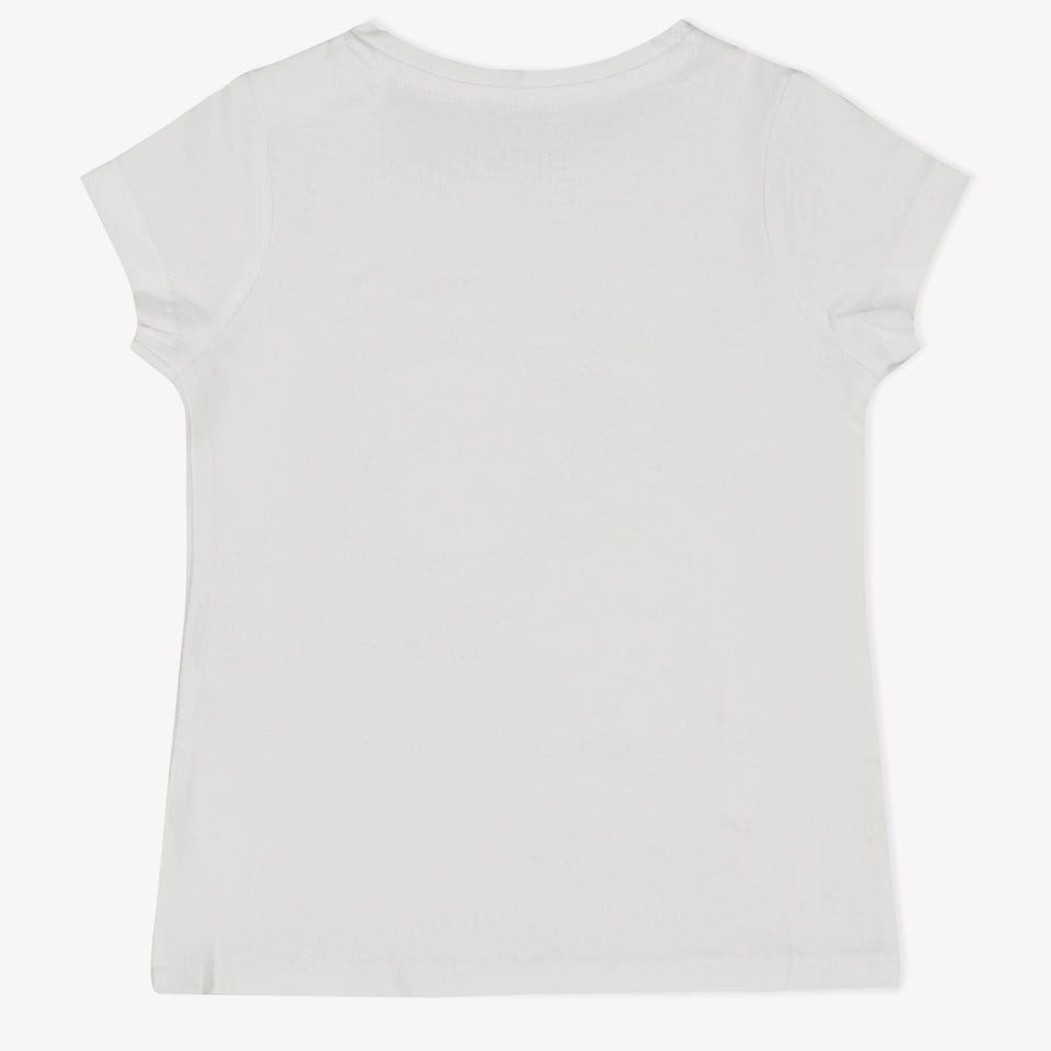 Guess Baby Meisjes T-Shirt In Wit