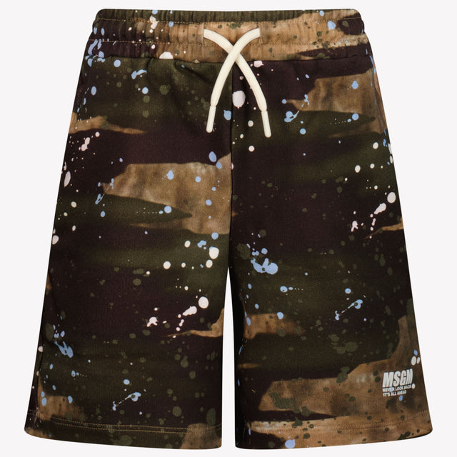 MSGM Kinder Jongens Shorts In Army