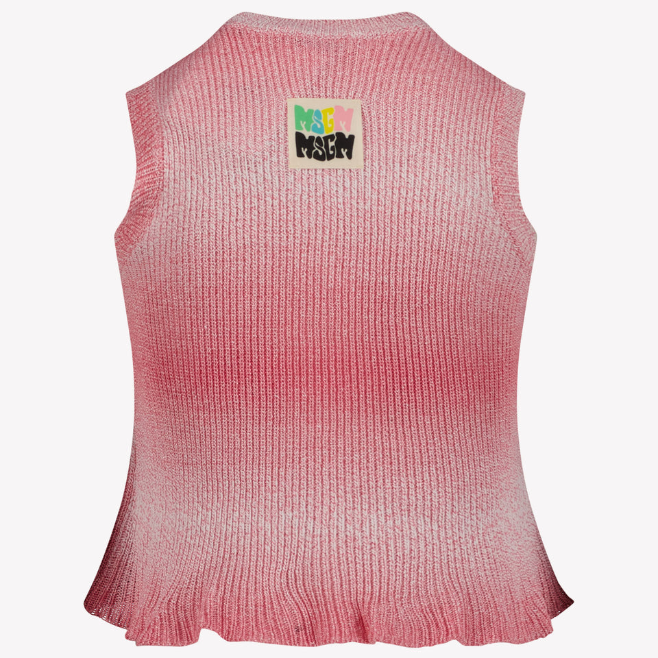 MSGM Kinder Meisjes T-Shirt In Roze