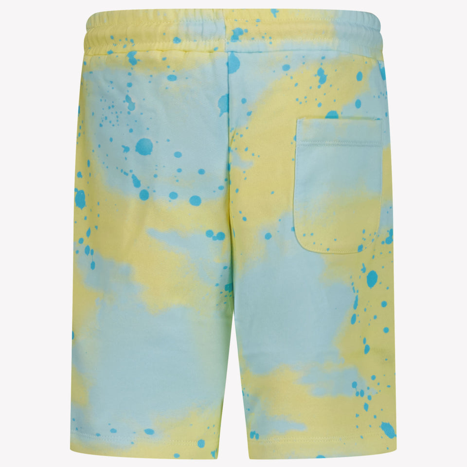 MSGM Kids Girls Shorts In turquoise