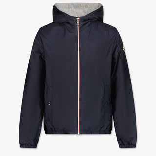 Moncler New Urville Children's Boys Summer Jacket In Navy