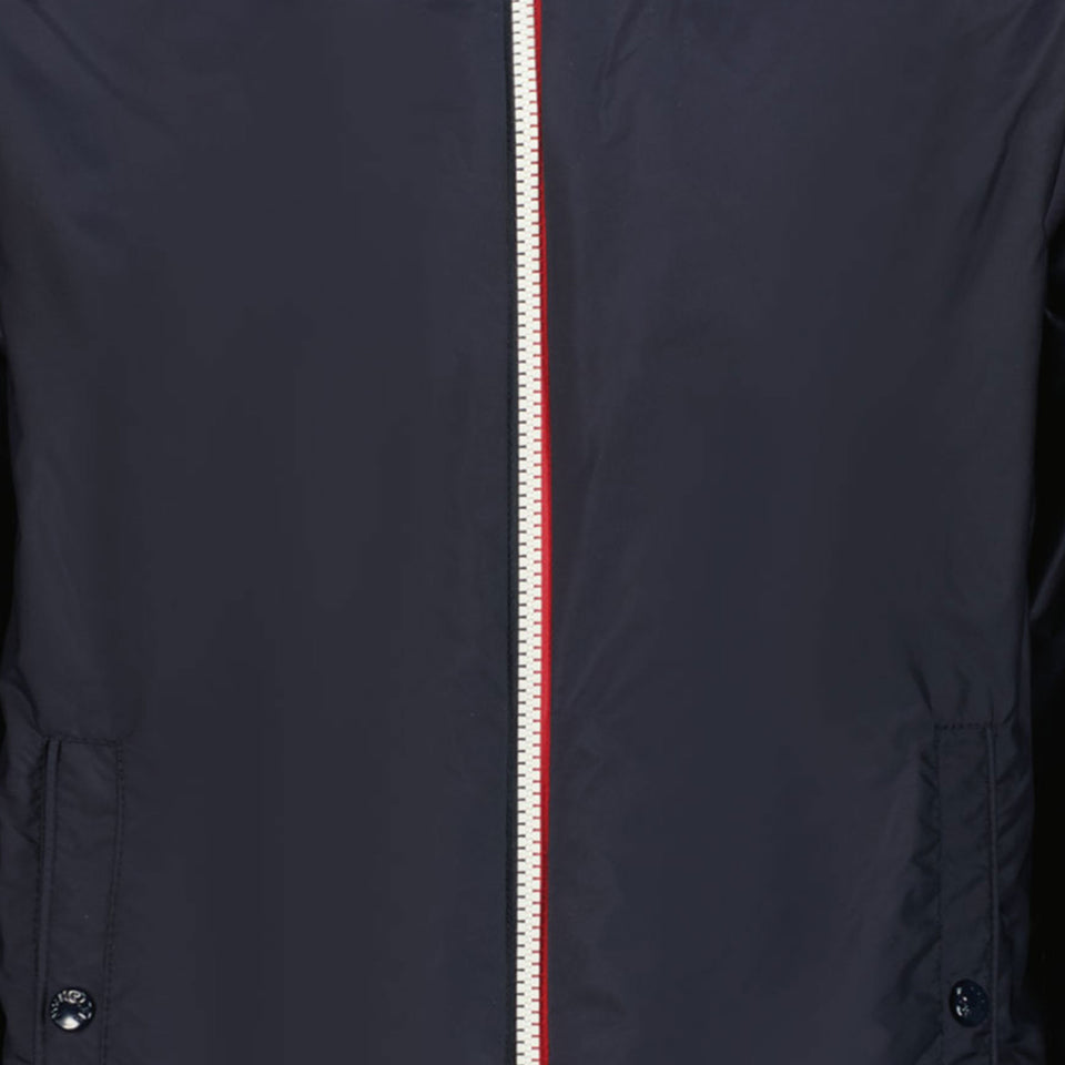 Moncler New Urville Children's Boys Summer Jacket In Navy