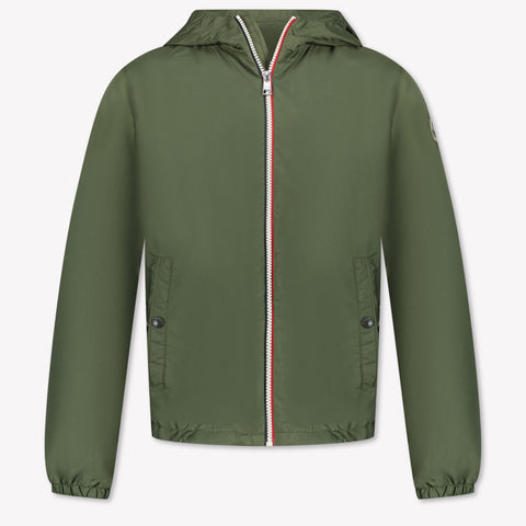 Moncler New Urville Kinder Jongens Zomerjas In Army