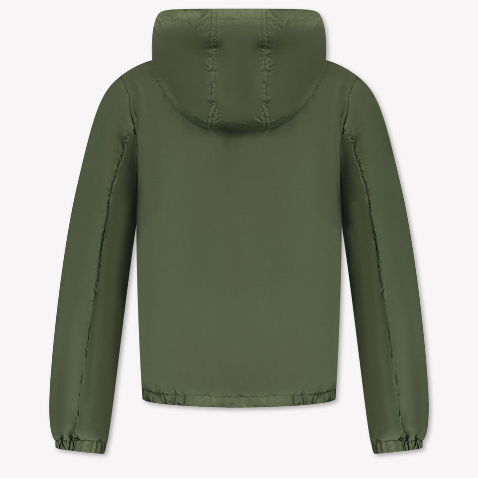 Moncler New Urville Kinder Jongens Zomerjas In Army