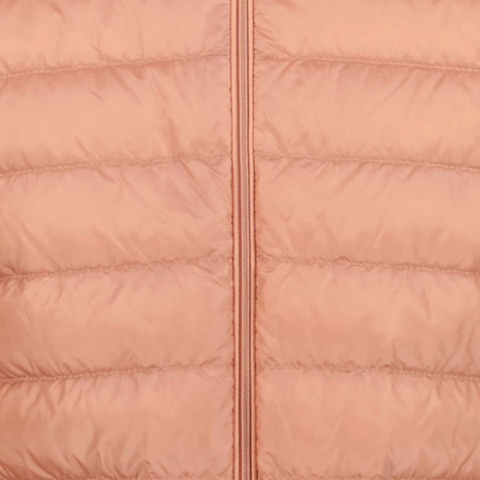 Moncler Lans children's girls in between jacket Light Pink