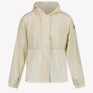 Moncler Odete Kids Girls Summer Jacket  Offwhite