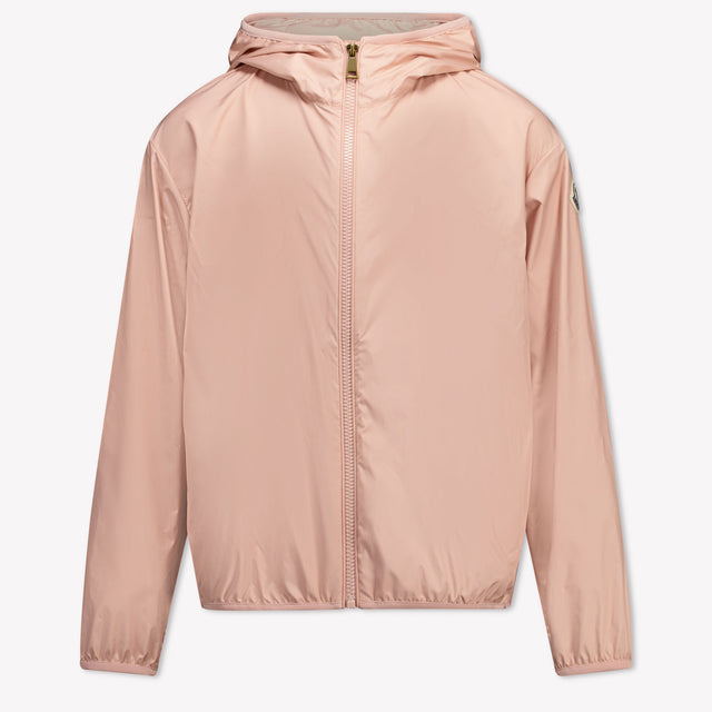 Moncler Kinder Meisjes Zomerjas In Licht Roze