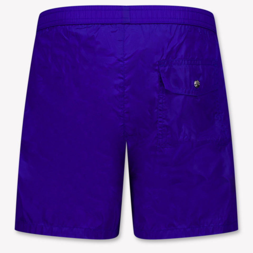 Moncler Kids guys Swimwear In Cobalt Blue