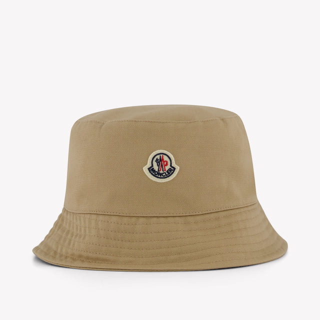 Moncler Kinder Unisex Hoed In Beige