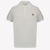 Moncler Children's girls polo in White