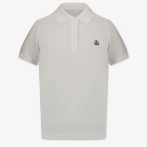 Moncler Kinder Meisjes Polo In Wit