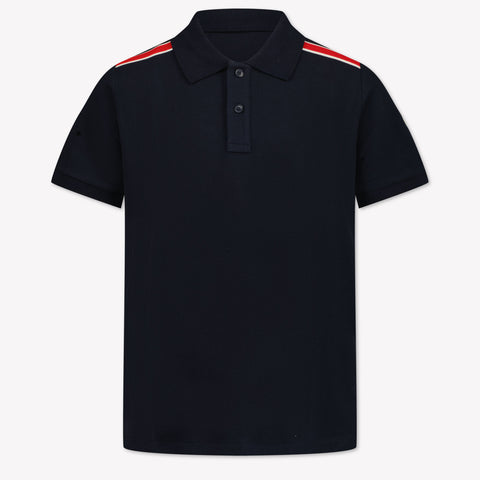 Moncler Children's boys polo in Navy