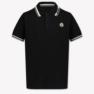 Moncler Children's boys polo in Black