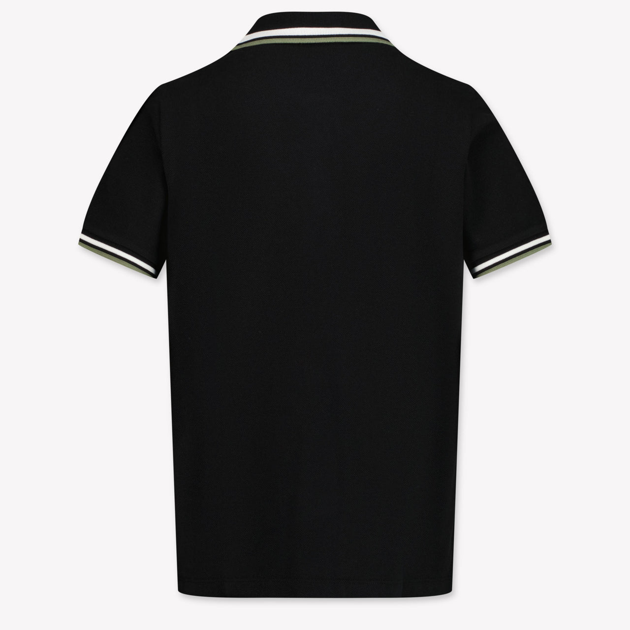 Moncler Kids Boys Polo  Black