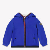 Moncler Anton Baby Boys Summer Jacket In Cobalt Blue