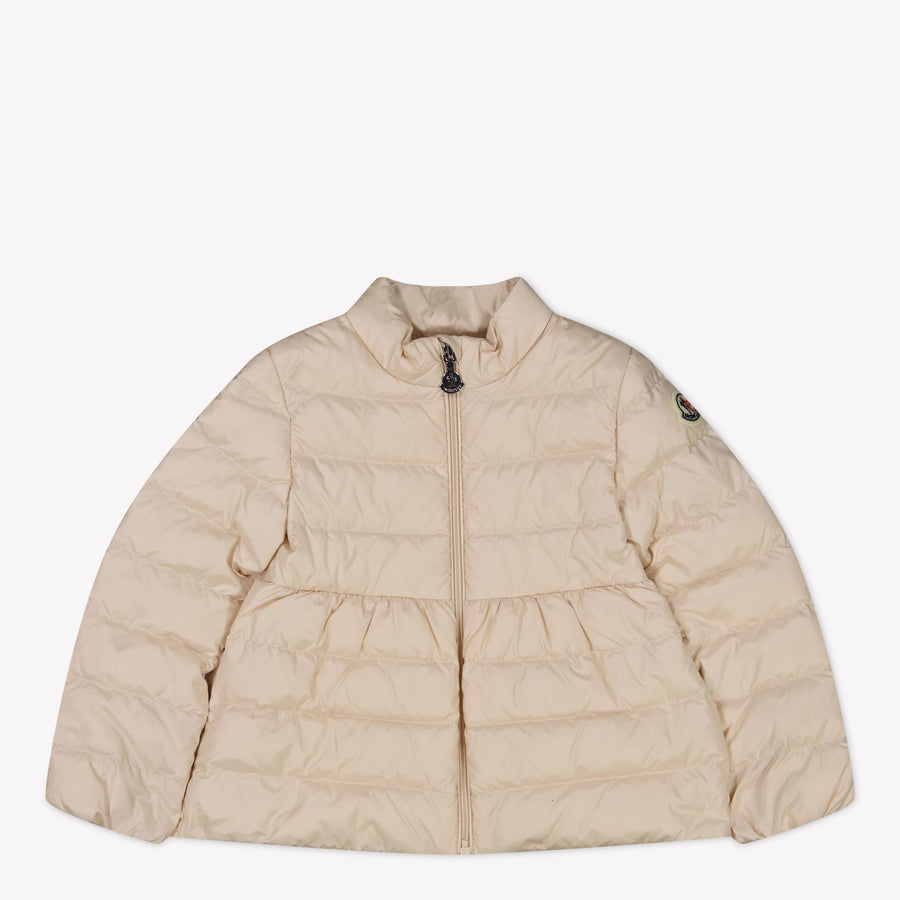 Moncler Joelle Baby Girls Mid-Season Jacket in Light Pink