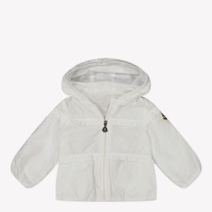 Moncler Hiti Baby Girls Summer Jacket  White
