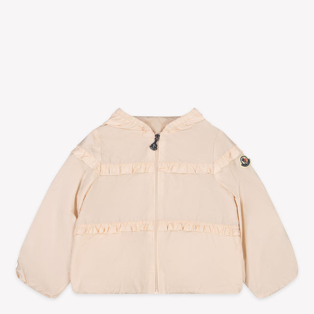 Moncler Hiti Baby Girls Summer Jacket In Light Pink