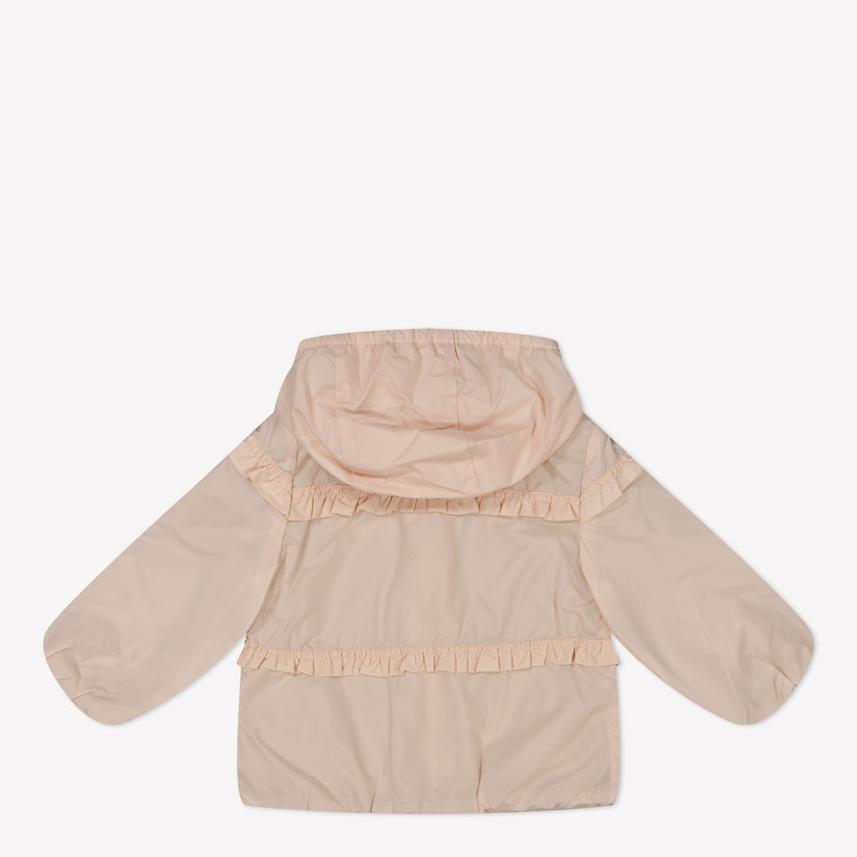 Moncler Hiti Baby Girls Summer Jacket In Light Pink