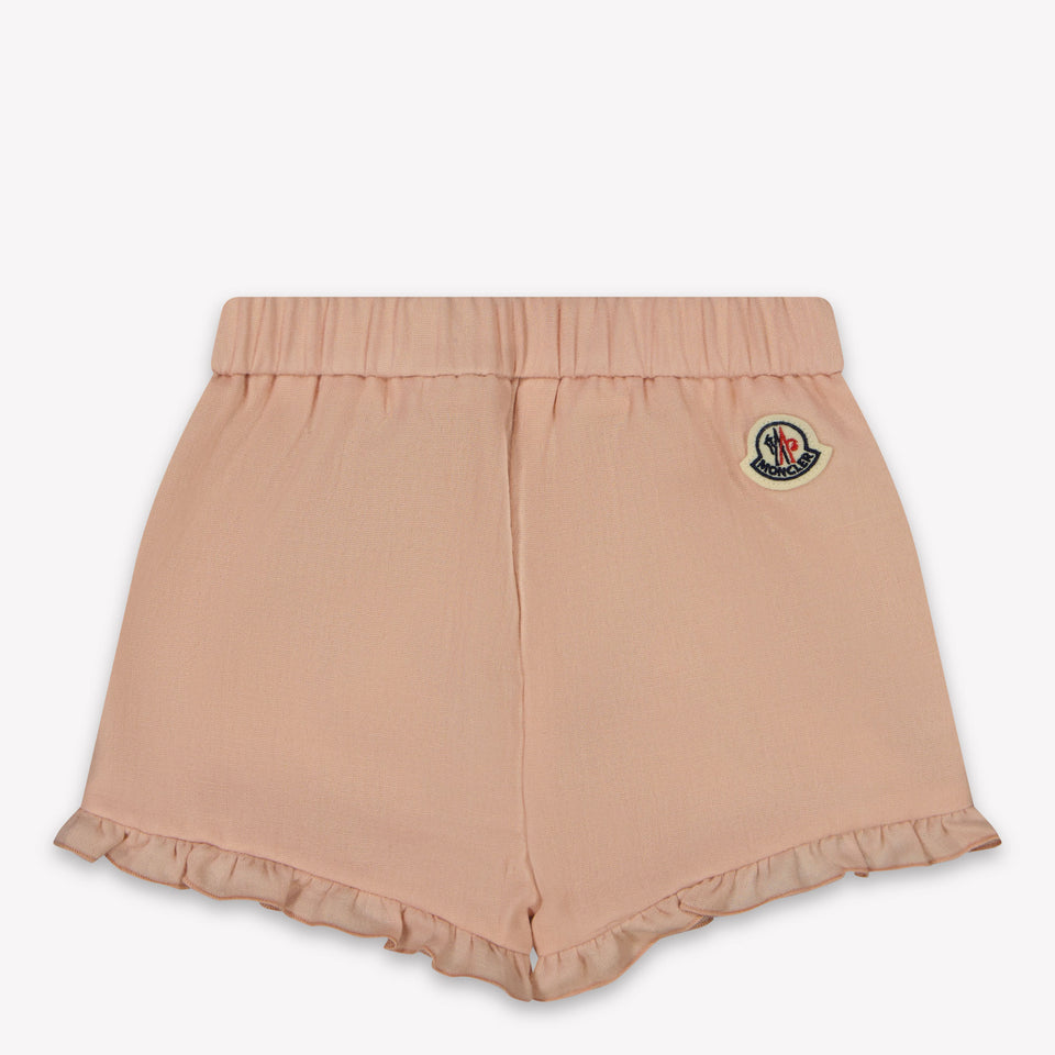 Moncler Baby girls Shorts In Light Pink