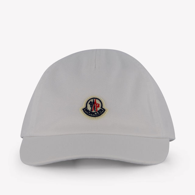 Moncler Baby guys Cap In White