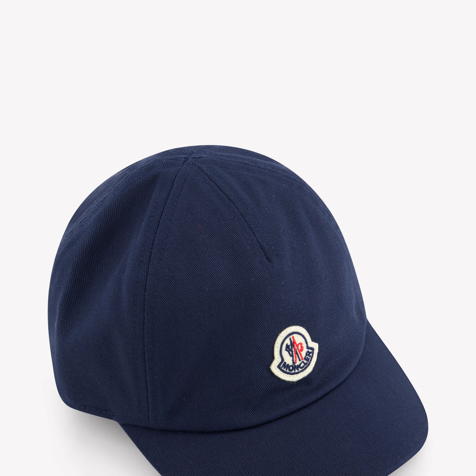 Moncler Baby guys Cap In Navy