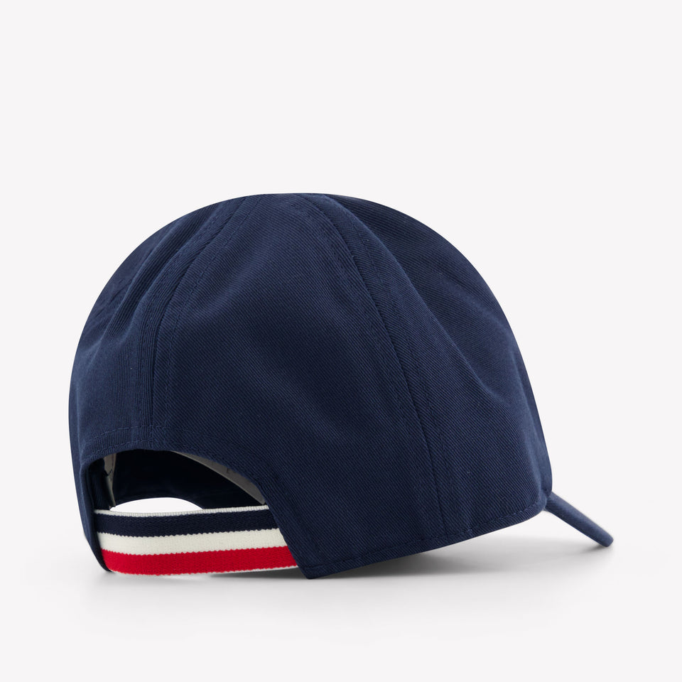 Moncler Baby guys Cap In Navy