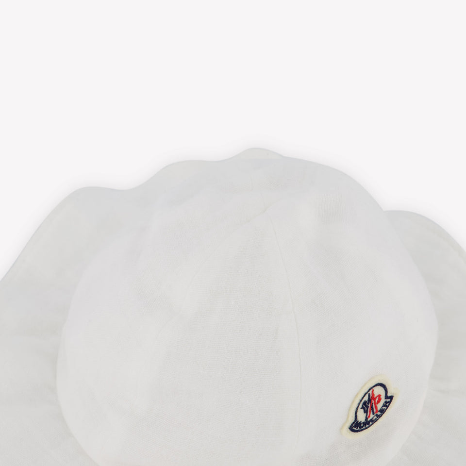 Moncler Baby girls hat in White