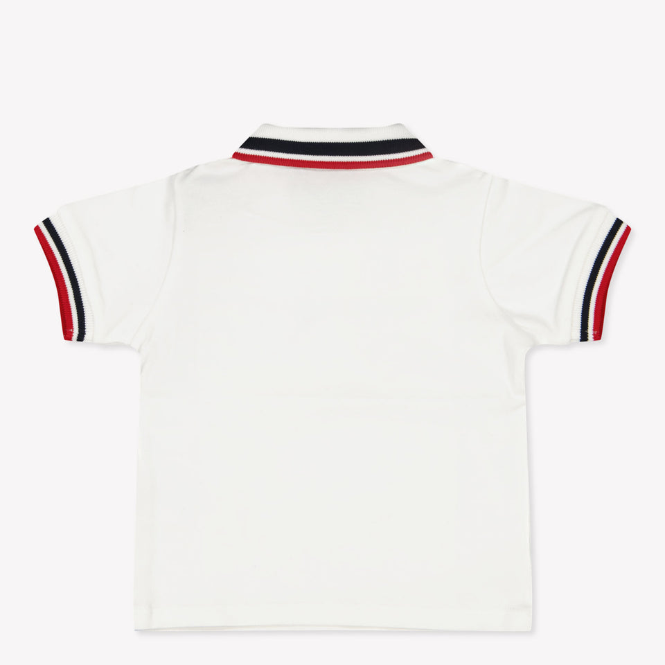 Moncler Baby boys polo in White