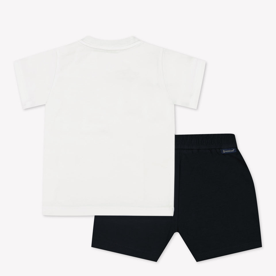 Moncler Baby boys set in White