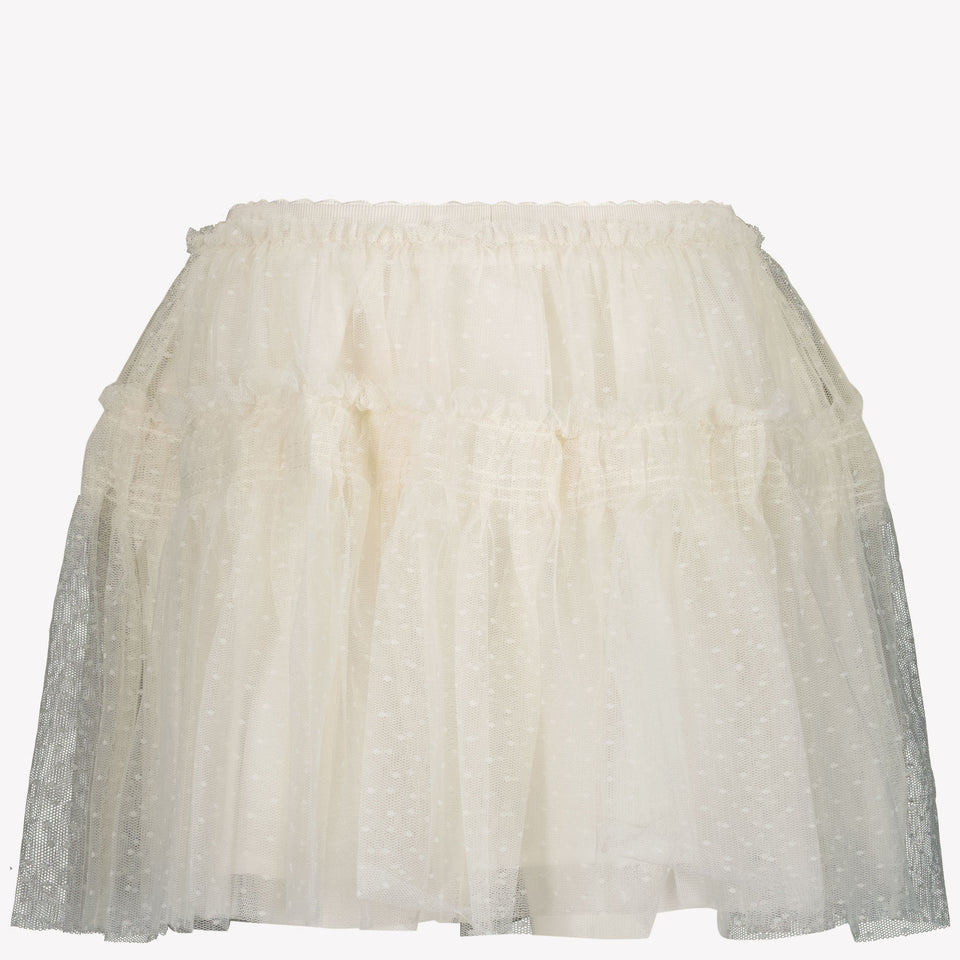 Mayoral Children's girls skirt OffWhite