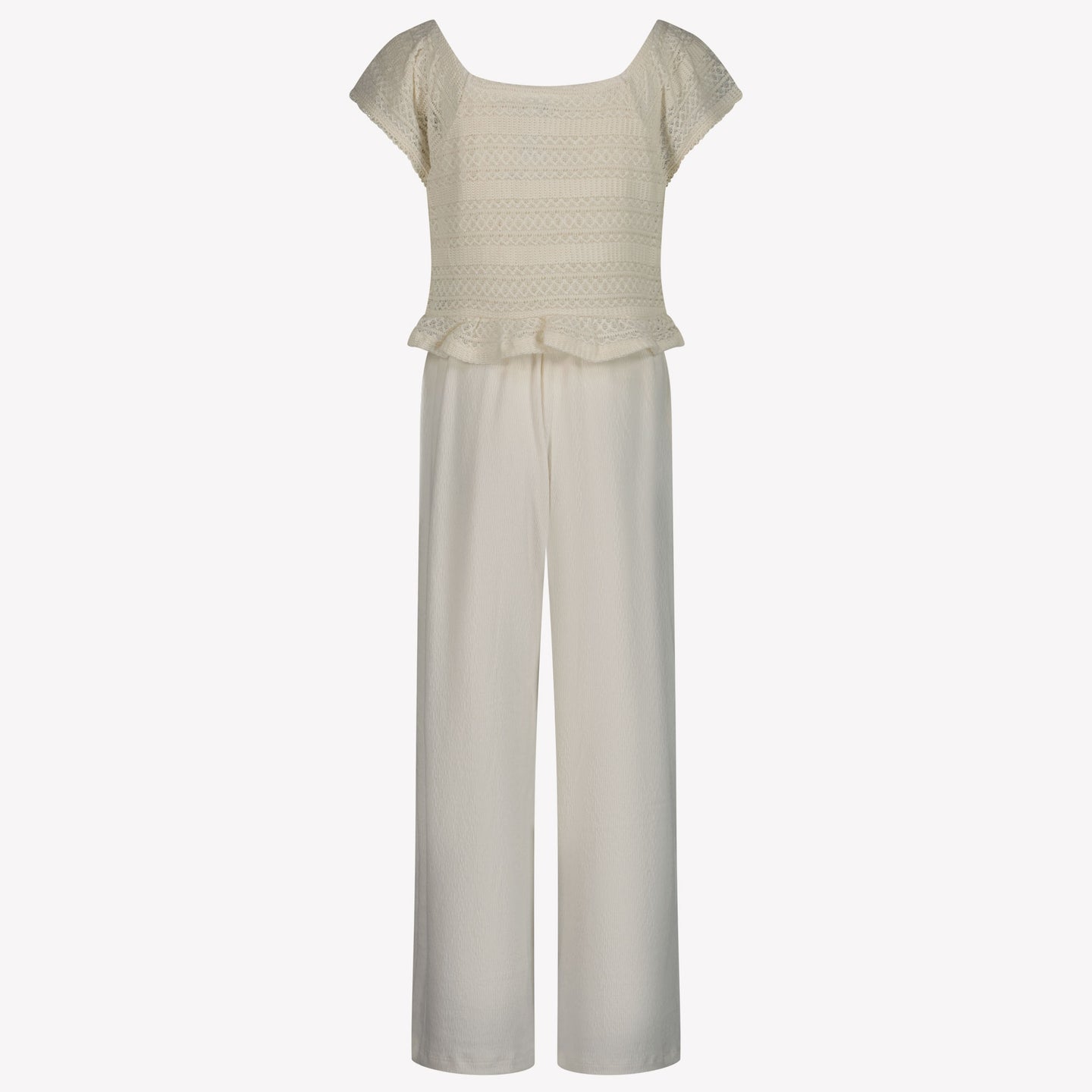 Mayoral Kids Girls  Jumpsuit Offwhite