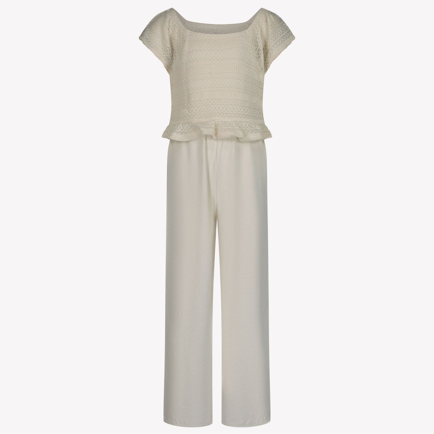 Mayoral Kids Girls  Jumpsuit Offwhite
