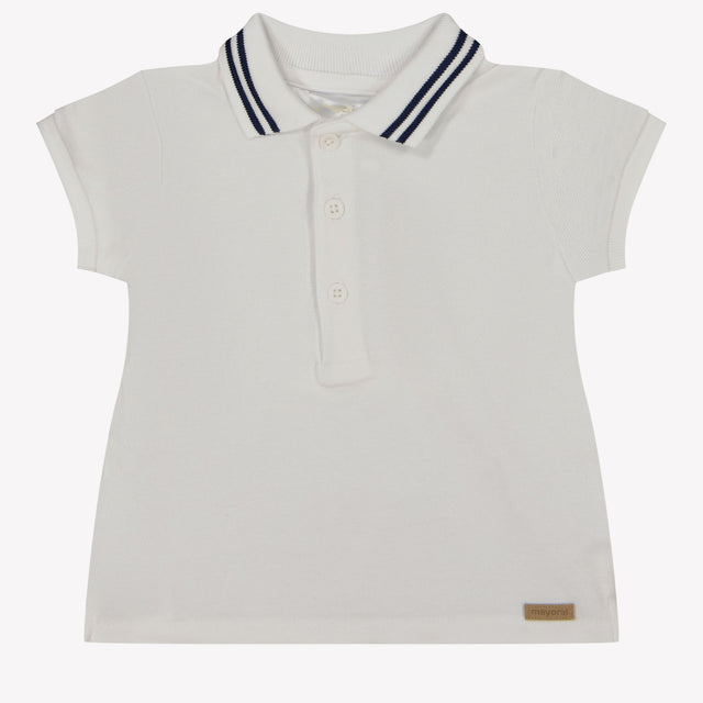 Mayoral Baby Jongens Polo In Wit