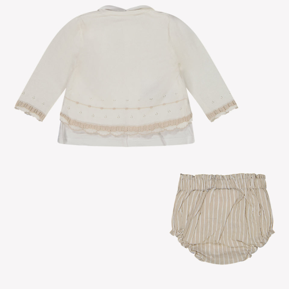 Mayoral Baby Meisjes Setje In Beige