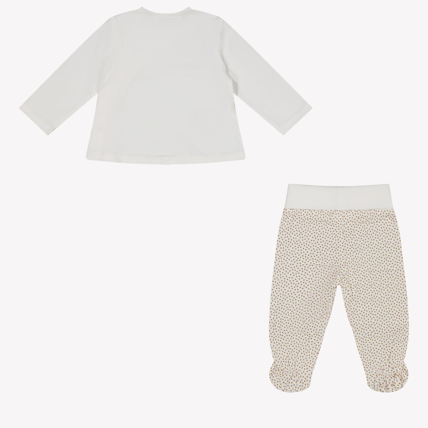 Mayoral Baby Unisex box suit in Light Beige