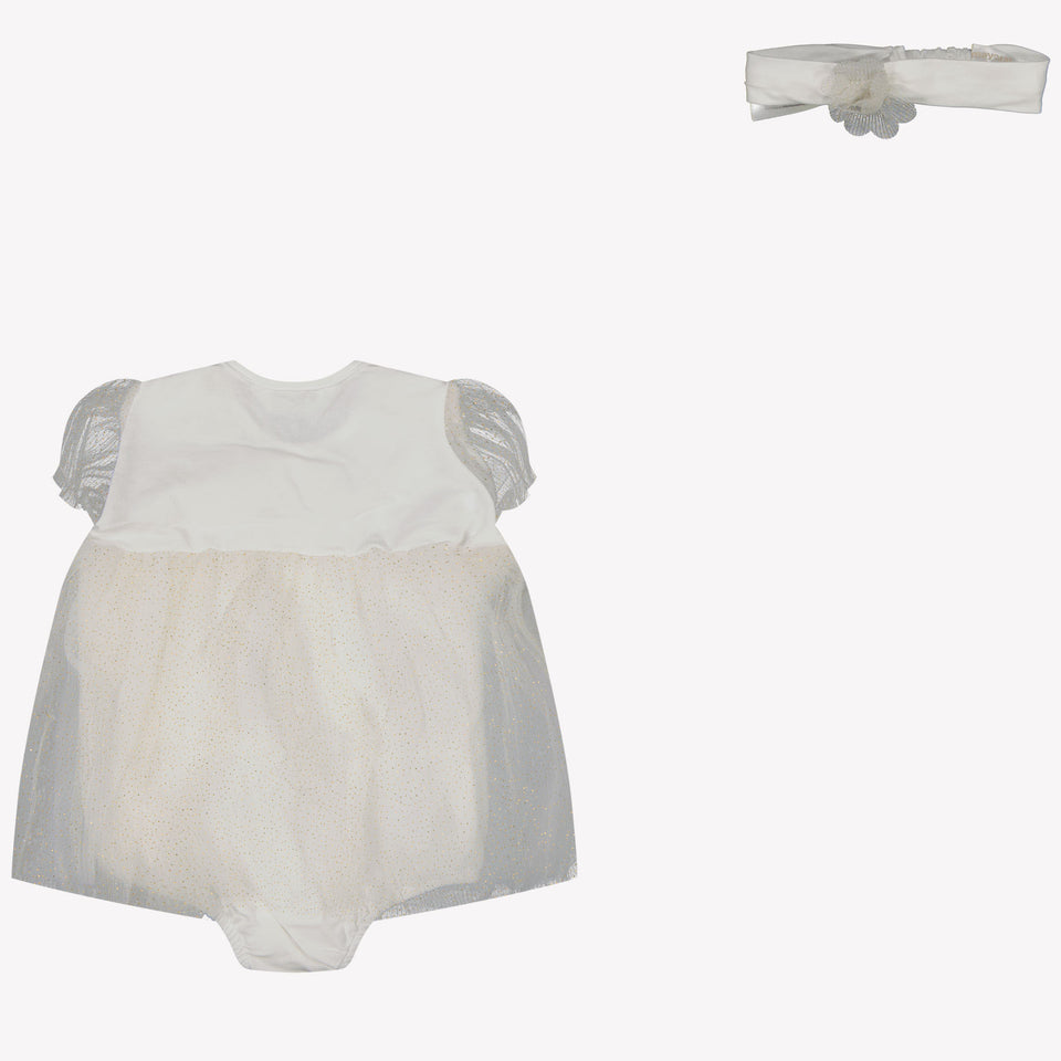 Mayoral Baby Girls Dress In Light Beige