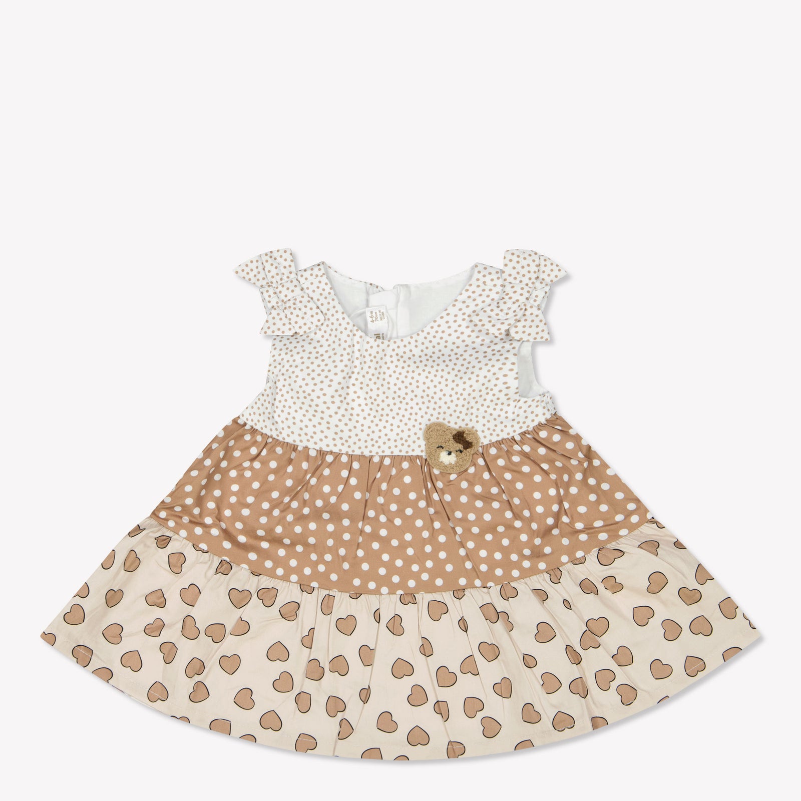 Mayoral Baby Girls Dress In Brown