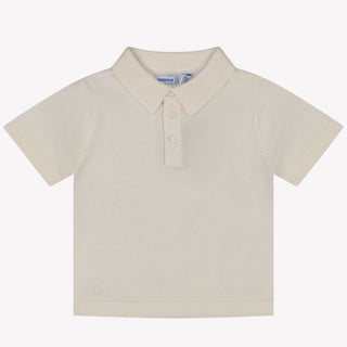 Mayoral Baby Jongens Polo In Off White