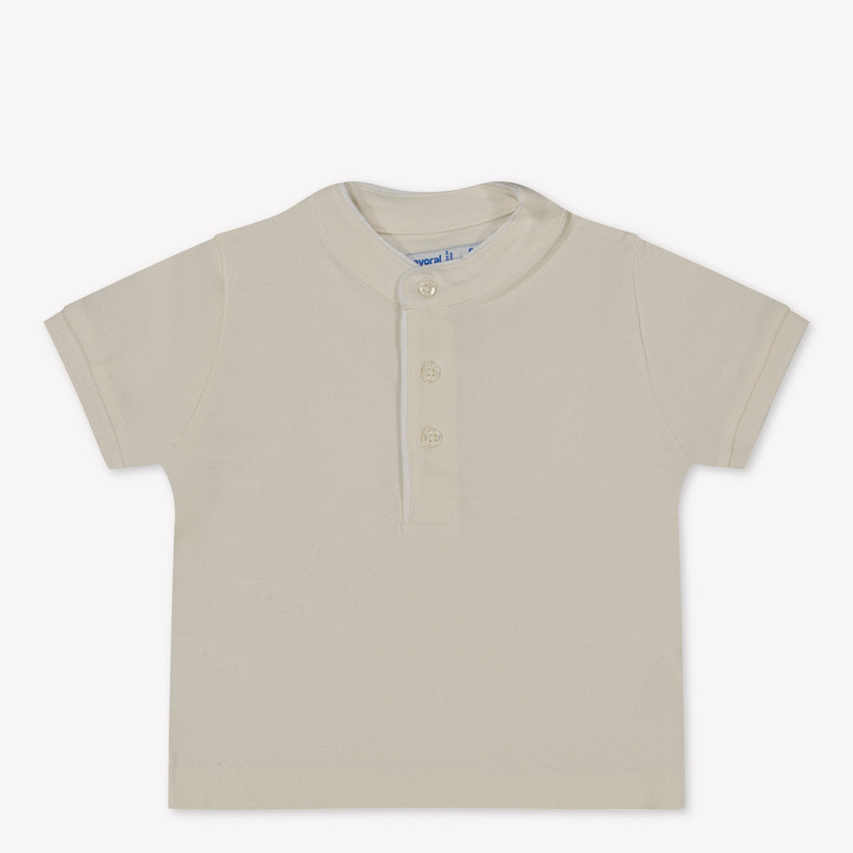 Mayoral Baby boys polo in OffWhite