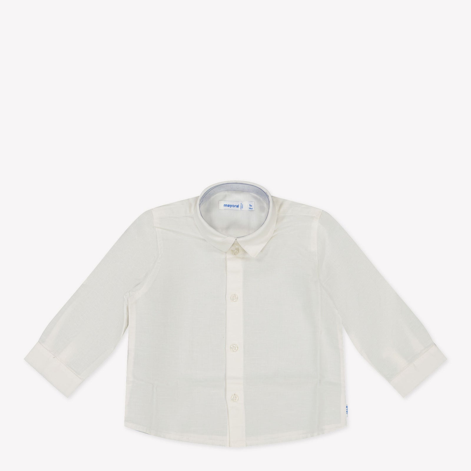 Mayoral Baby Jongens Blouse In Wit