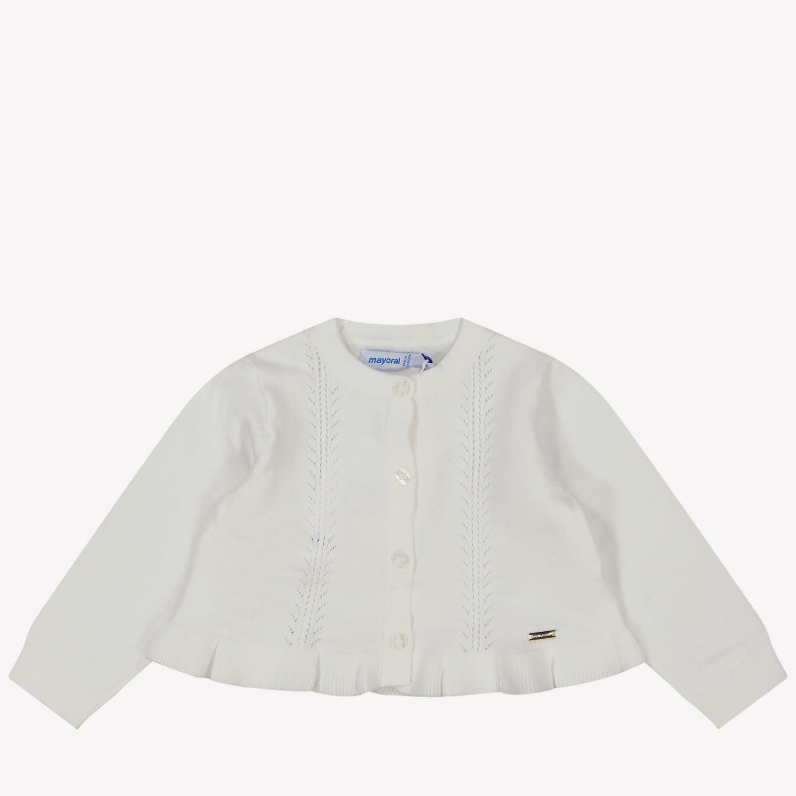 Mayoral Baby girls vest in OffWhite