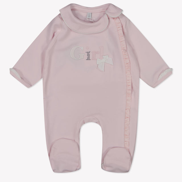 First Baby girls boxing suit in Light Pink