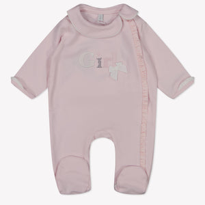 First Baby Meisjes Boxpakje In Licht Roze