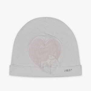 First Baby Girls Hat  White