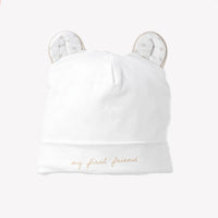 First Baby Girls Hat  White