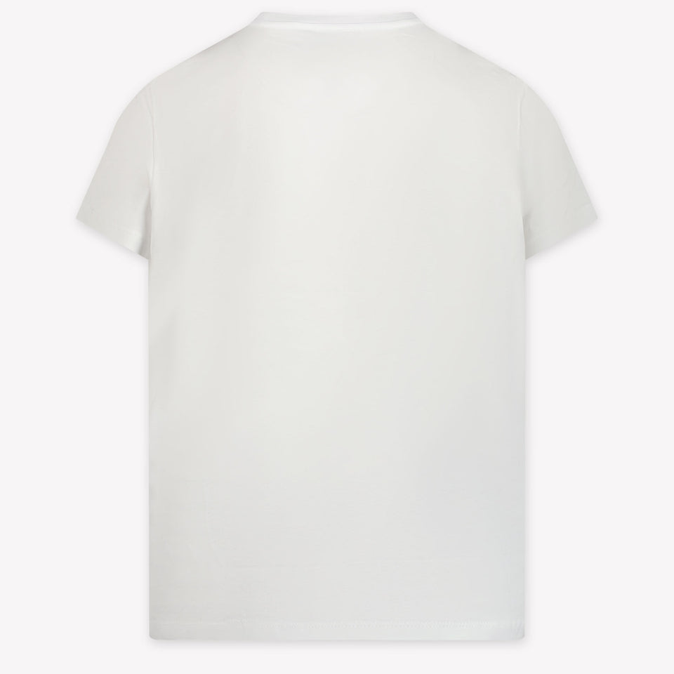 Iceberg Kinder Jongens T-Shirt In Wit